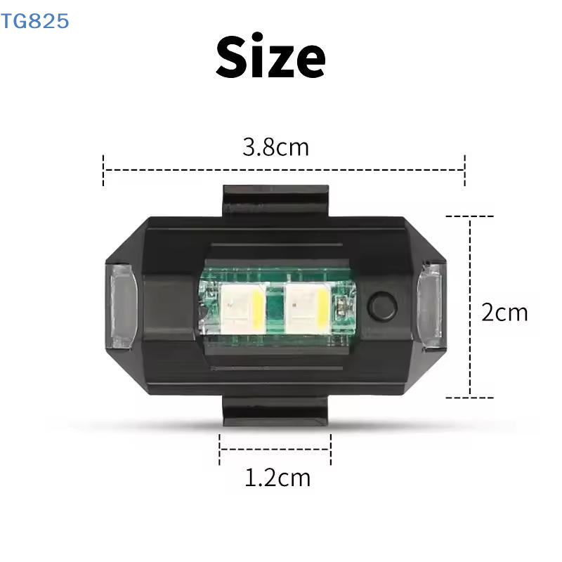 Drone Strobe Light - 【AN】Motorcycle Lights Drone Strobe Light USB