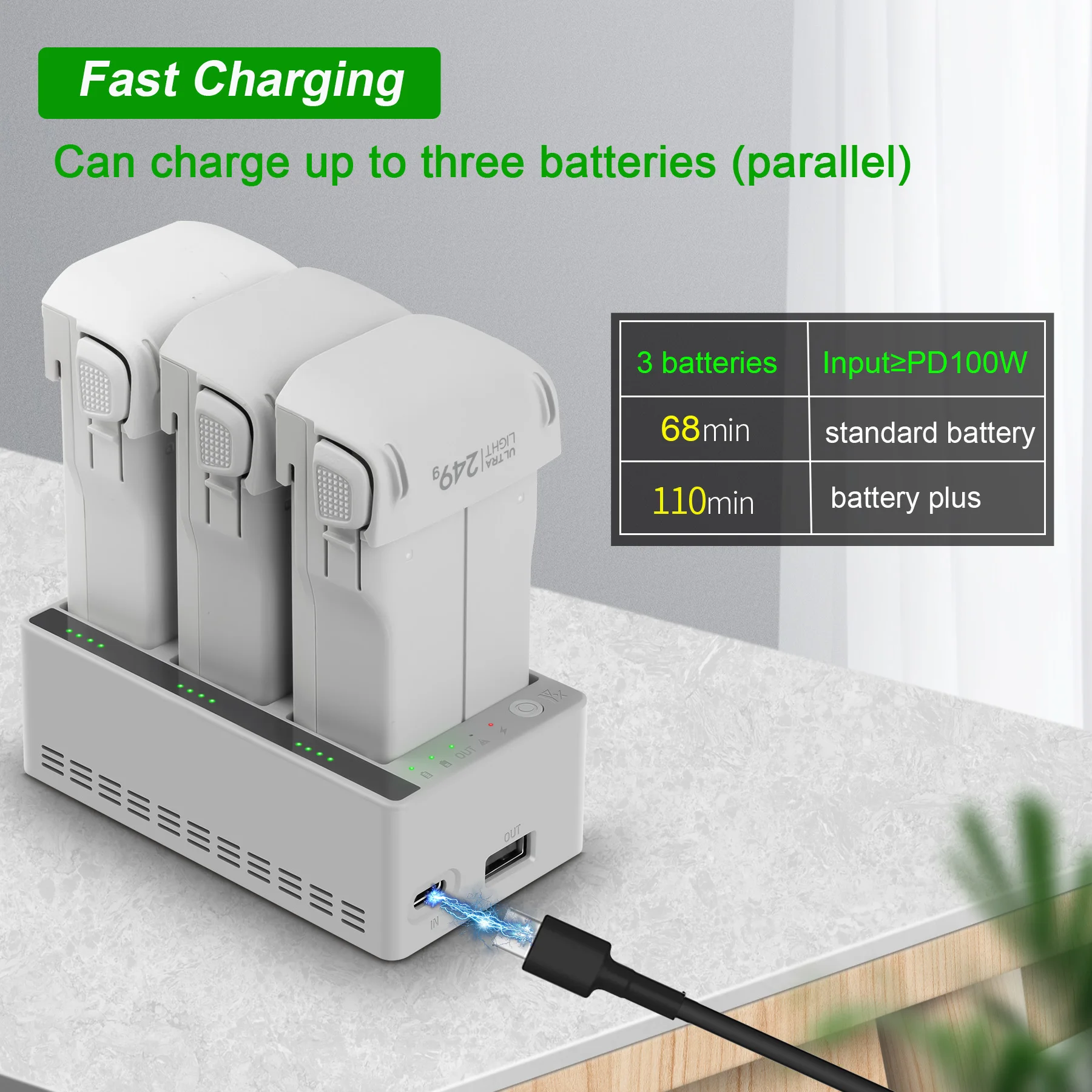 Charger Hub for DJI LITO 1 X1  - Drone Charging Hub recensione e prezzo