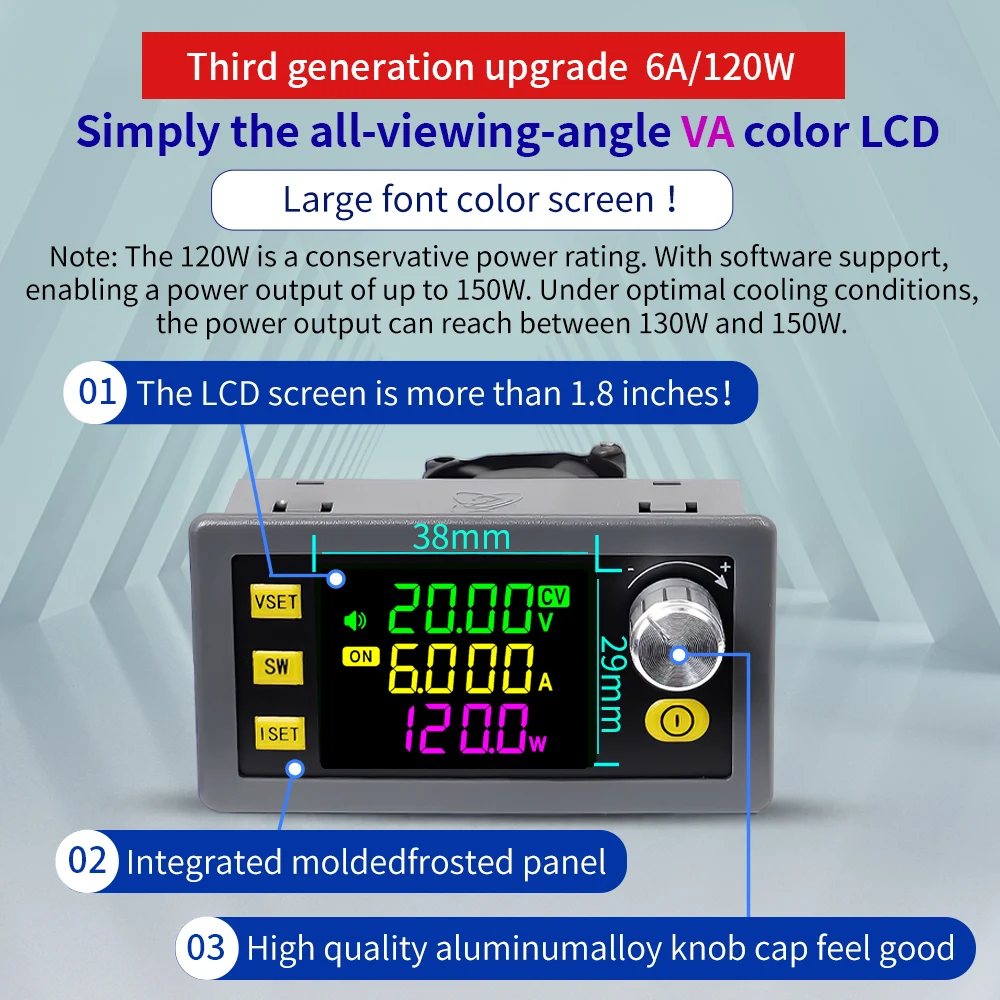 SK120 120W CNC Buck Boost DC A - Drone Solar Charger recensione e prezzo