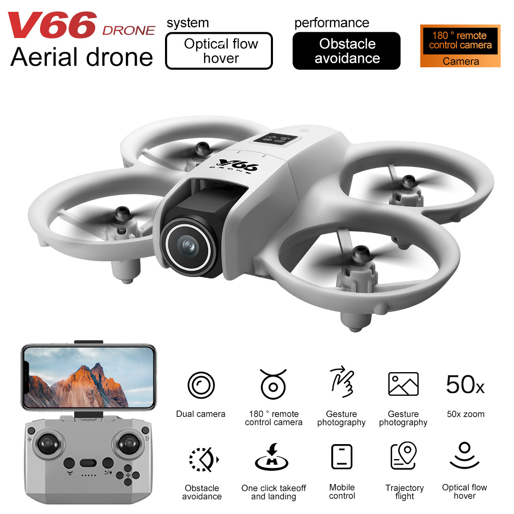 New V66 Mini Drone HD Camera 4 - Drone Battery Adapter recensione e prezzo
