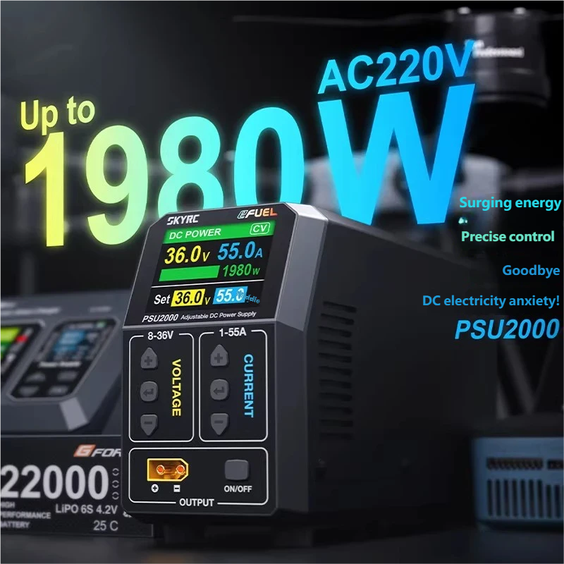 SKYRC PSU2000 1980W Adjustable - Drone Battery Charger recensione e prezzo