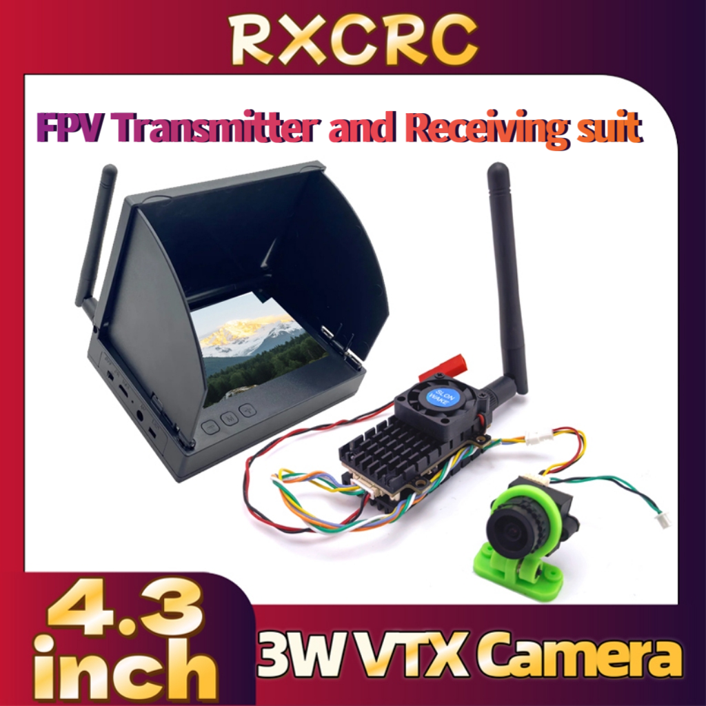 RXCRC 5.8G 3W Video VTX transm - Drone Controller Screen recensione e prezzo