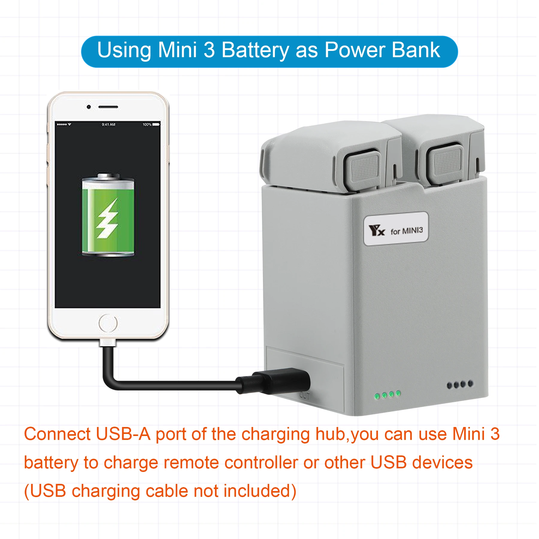 Charger Hub for DJI Mini 4 Pro - Drone Charging Hub recensione e prezzo