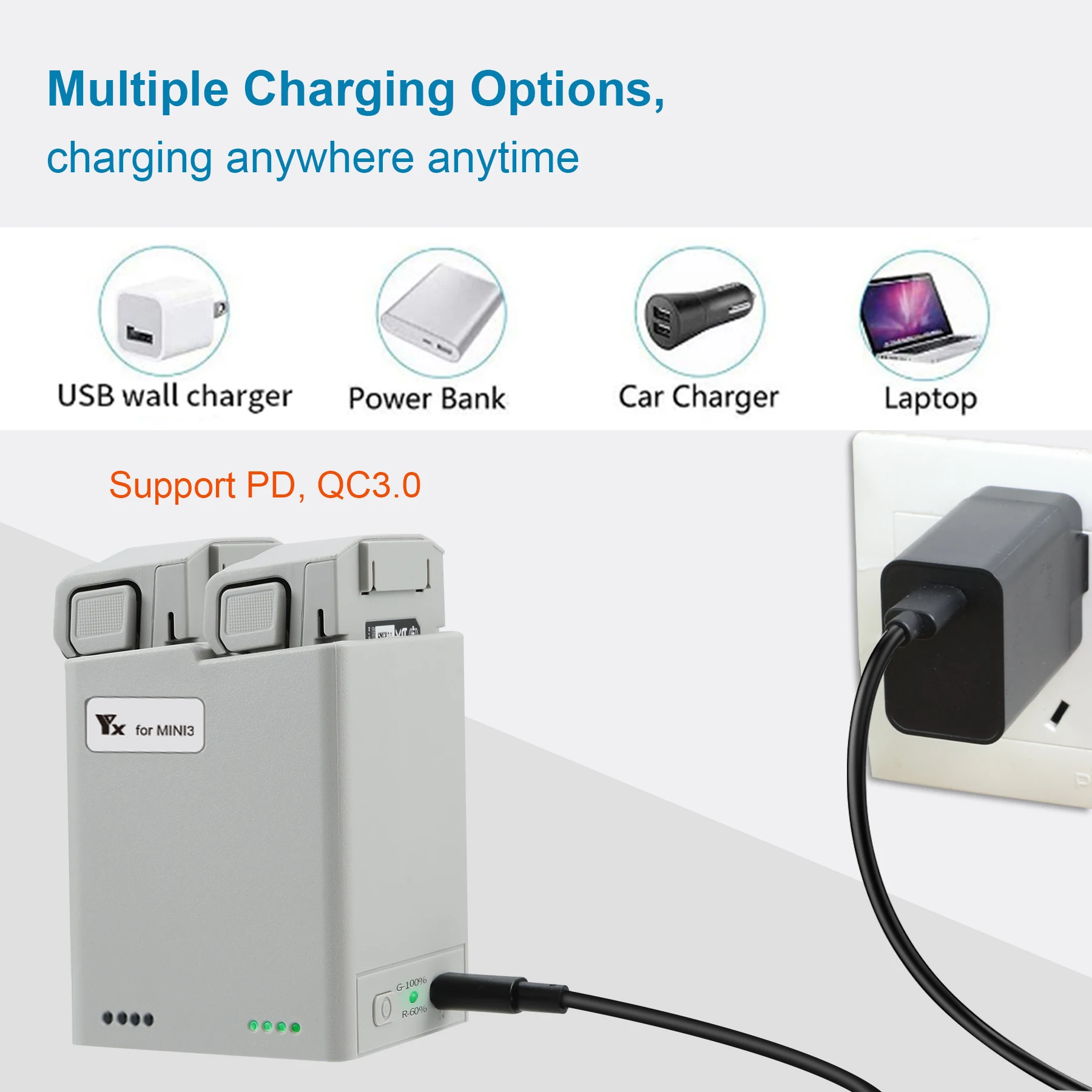 Charger Hub for DJI Mini 4 Pro - Drone Charging Hub recensione e prezzo