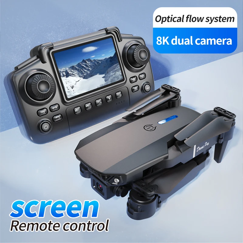 Professional E88 PRO Drone wit - Drone Controller Screen recensione e prezzo