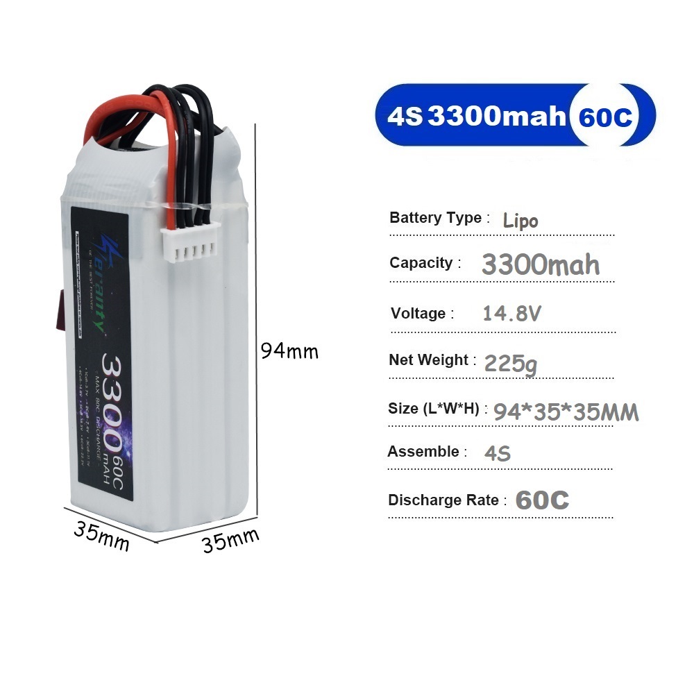 LiPo Rechargeable Battery 4S 3 - Drone Battery Adapter recensione e prezzo
