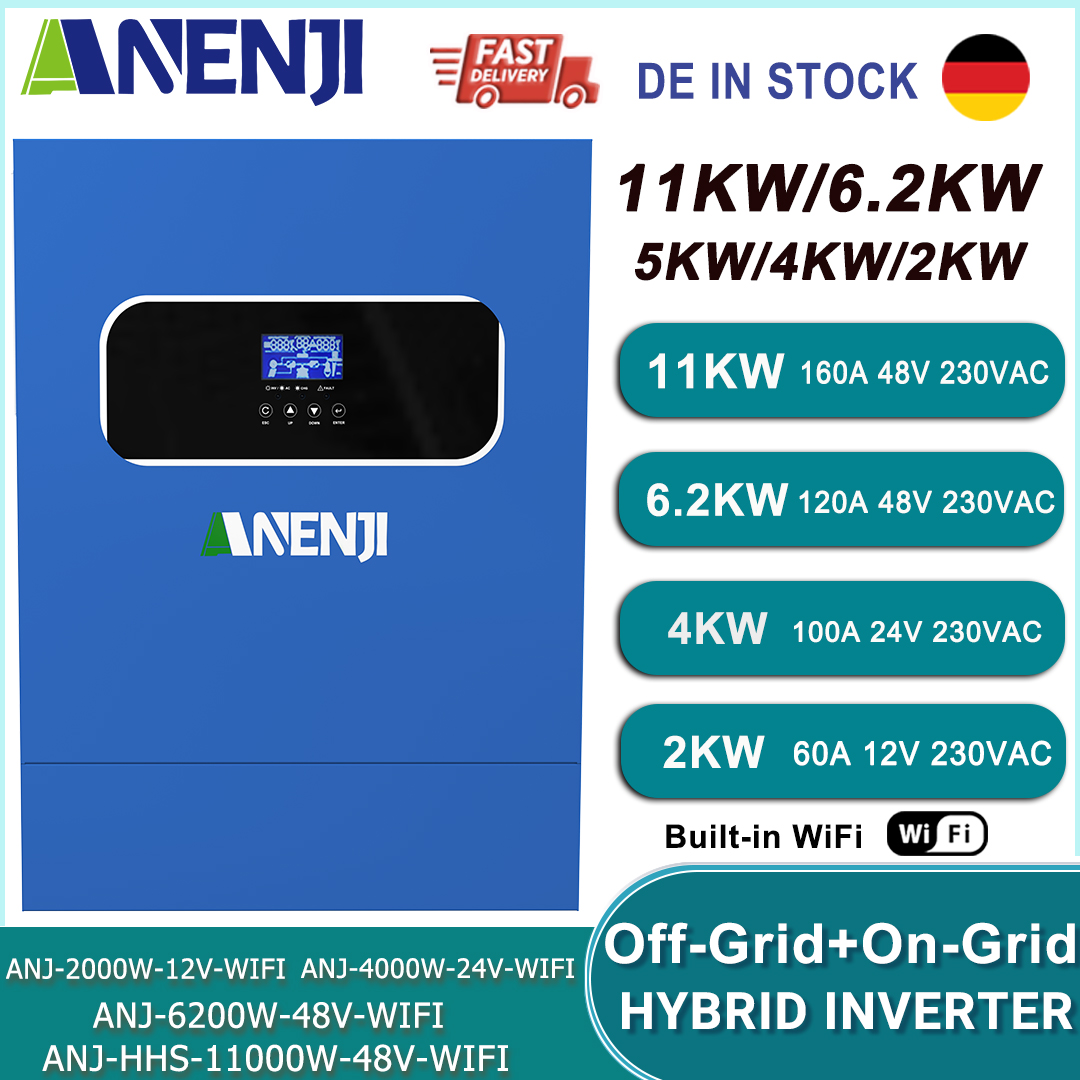 11KW 6.2KW 5KW 4KW 2KW Hybrid  - Drone Solar Charger recensione e prezzo