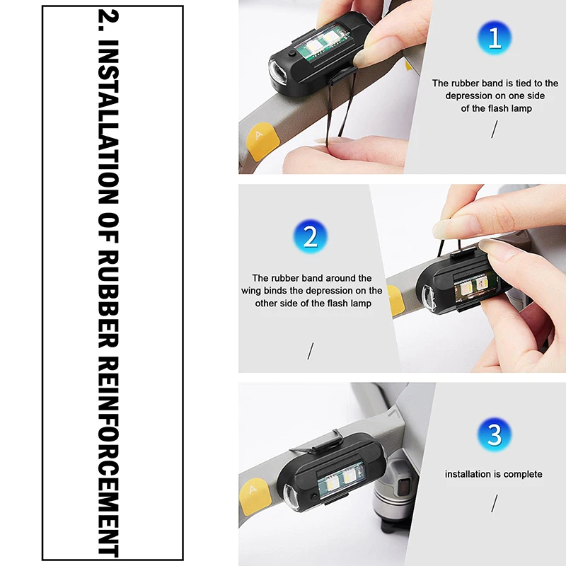 1Pcs Remote LED RGB Anti-colli - Drone Strobe Light recensione e prezzo