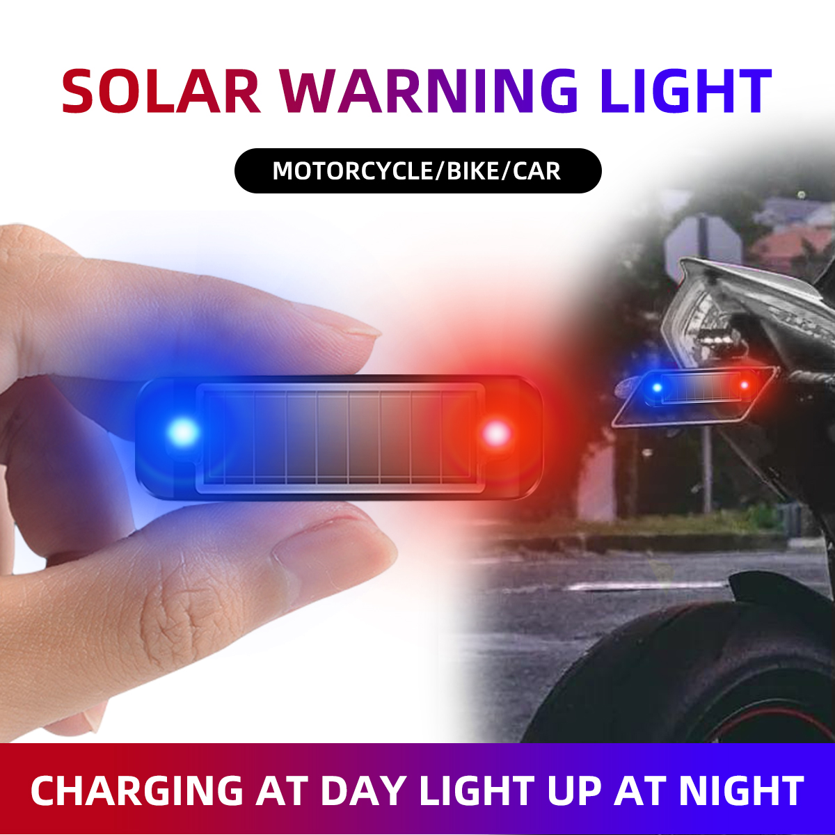 Solar Power Anti-Theft Alarm L - Drone Strobe Light recensione e prezzo