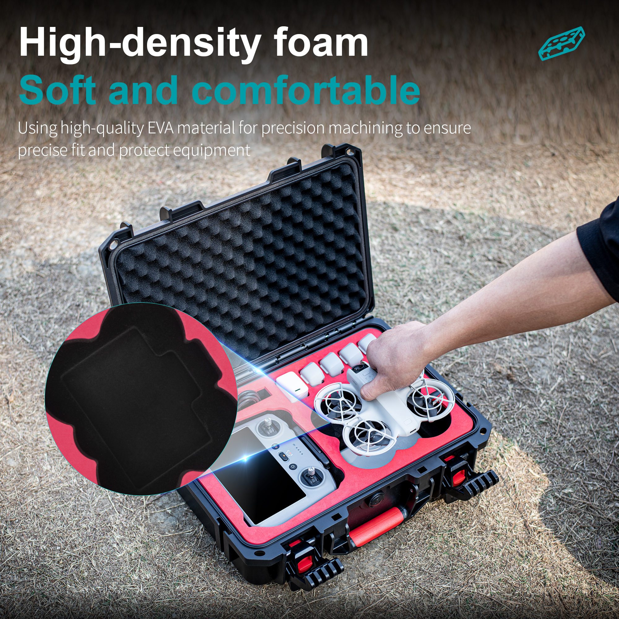 Portable Hard Waterproof Case  - Drone Charging Hub recensione e prezzo