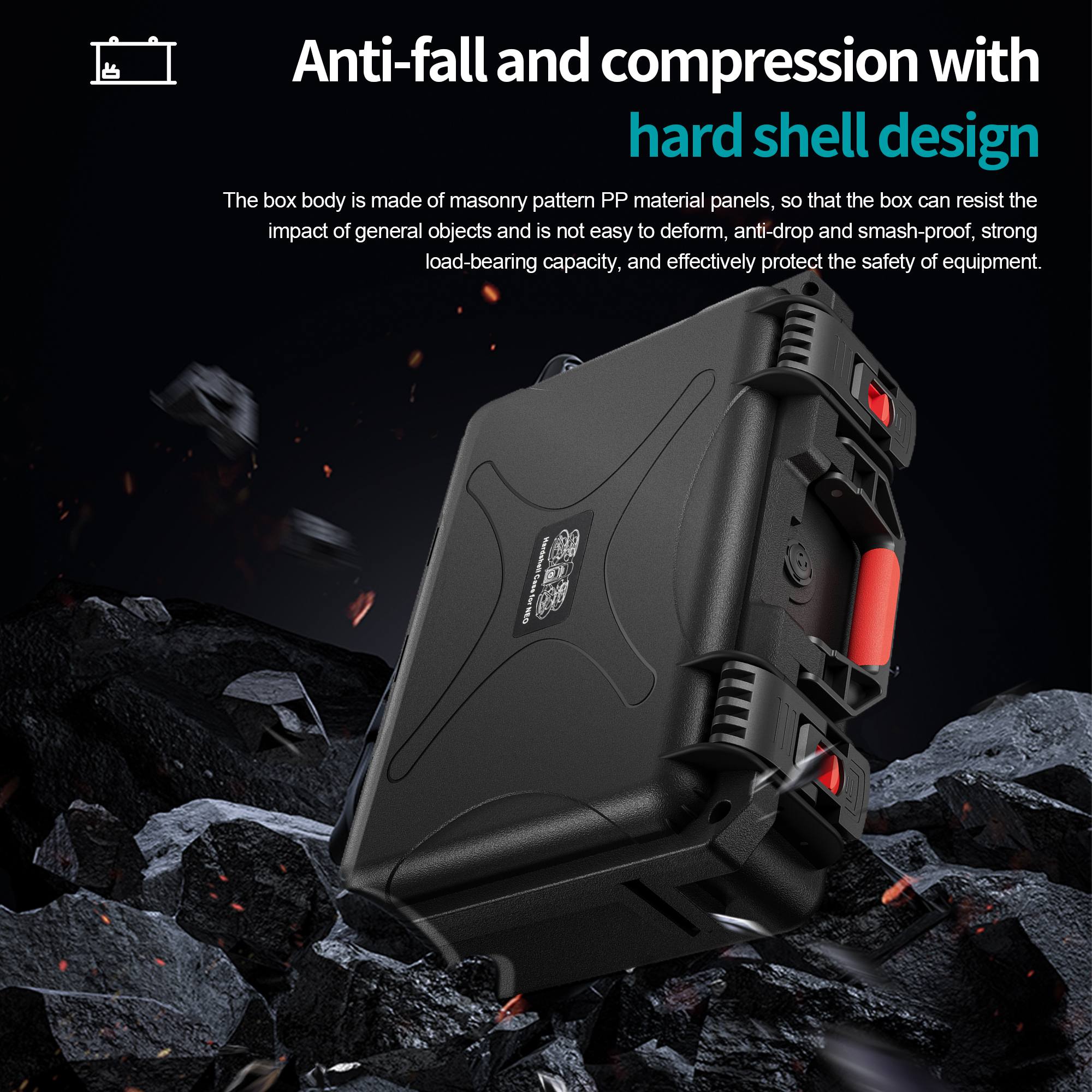 Portable Hard Waterproof Case  - Drone Charging Hub recensione e prezzo