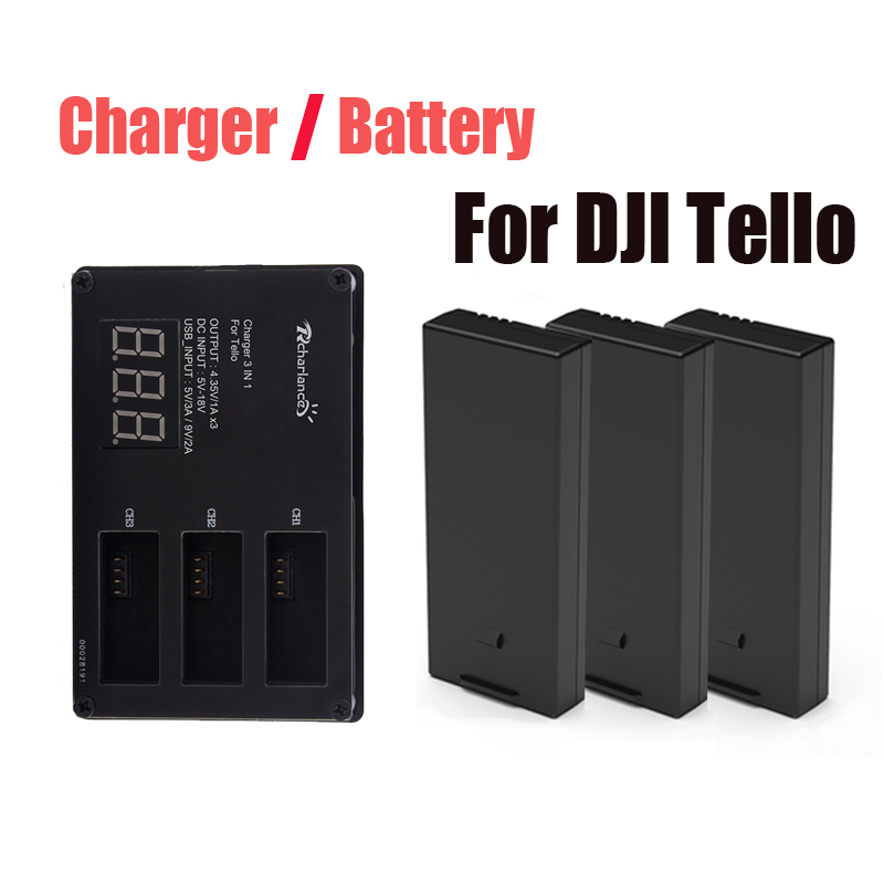 Original DJI Tello battery / D - Drone Charging Hub recensione e prezzo