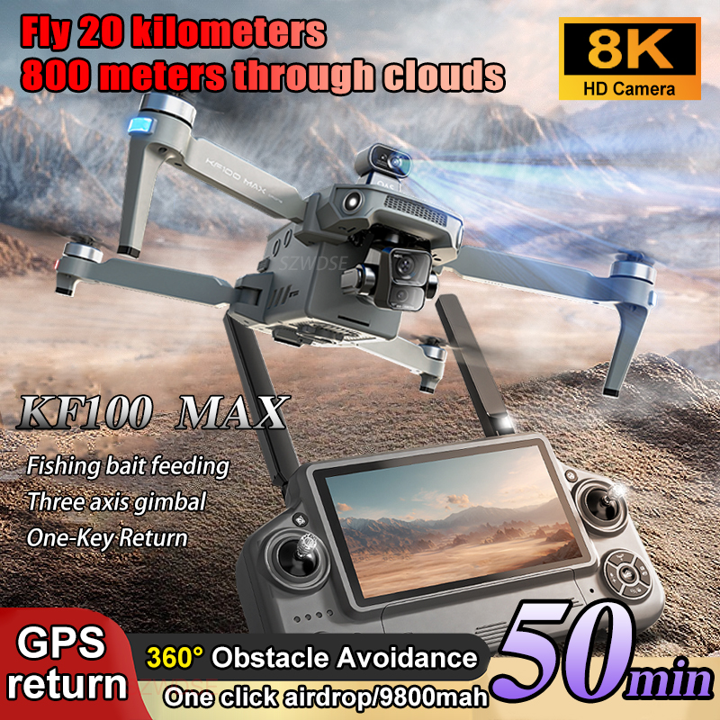 SJRC KF100 MAX 8K UHD Photo HD - Drone Power Bank recensione e prezzo
