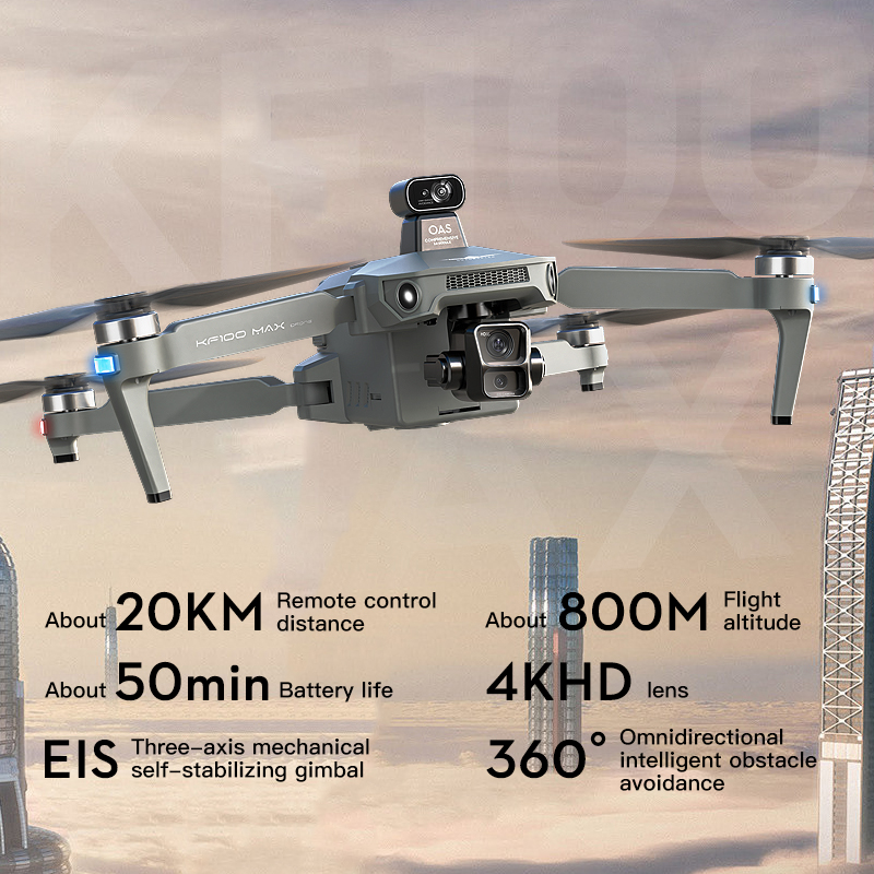 SJRC KF100 MAX 8K UHD Photo HD - Drone Power Bank recensione e prezzo