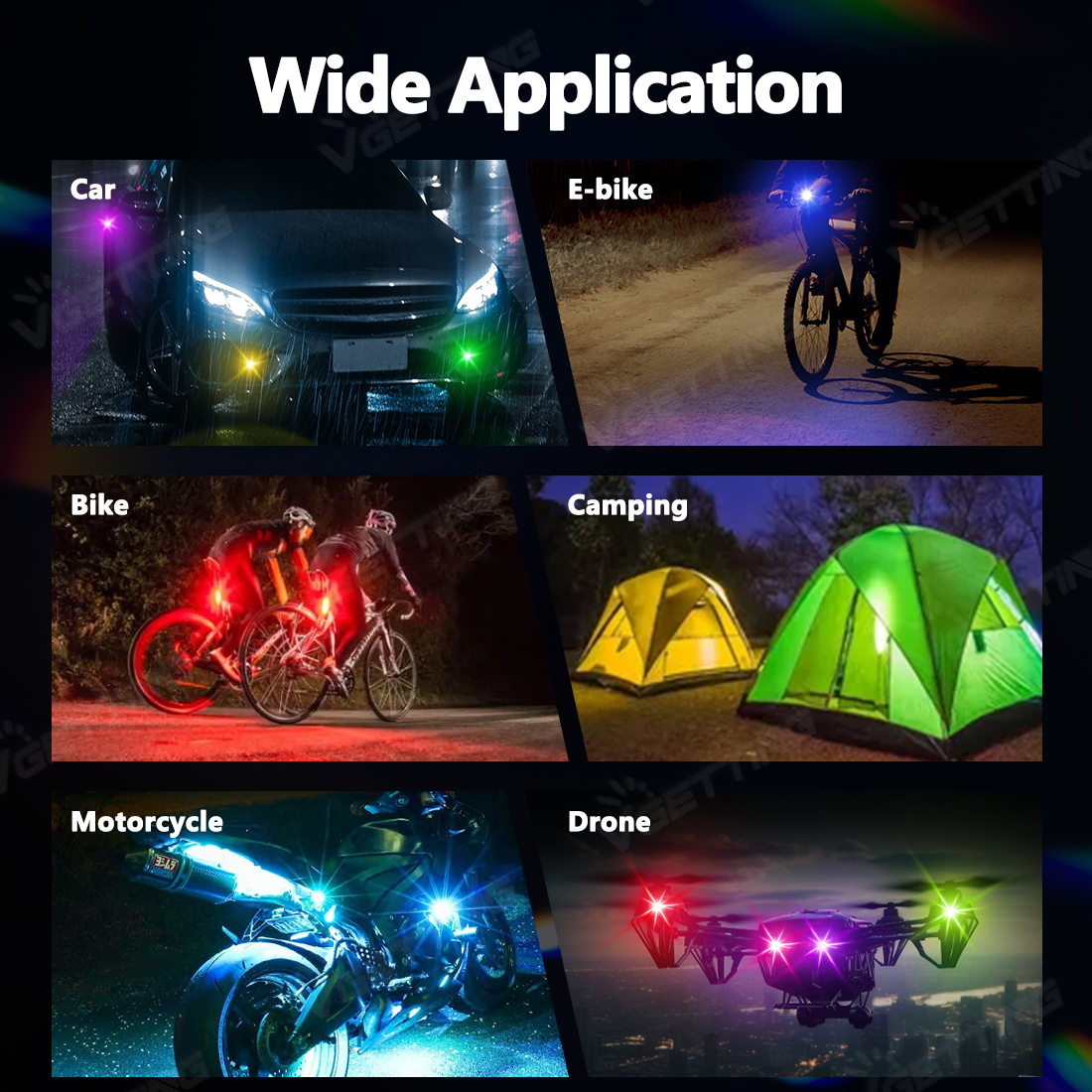4Pcs Mini Drone Strobe Light 8 - Drone Strobe Light recensione e prezzo