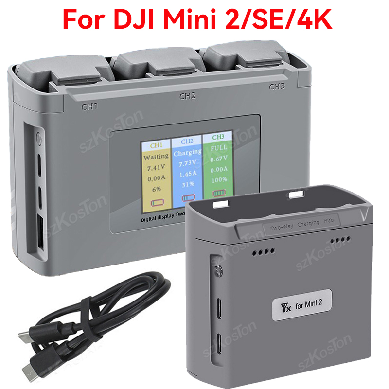 For DJI Mavic Mini 2/SE Mini 4 - Drone Charging Hub recensione e prezzo