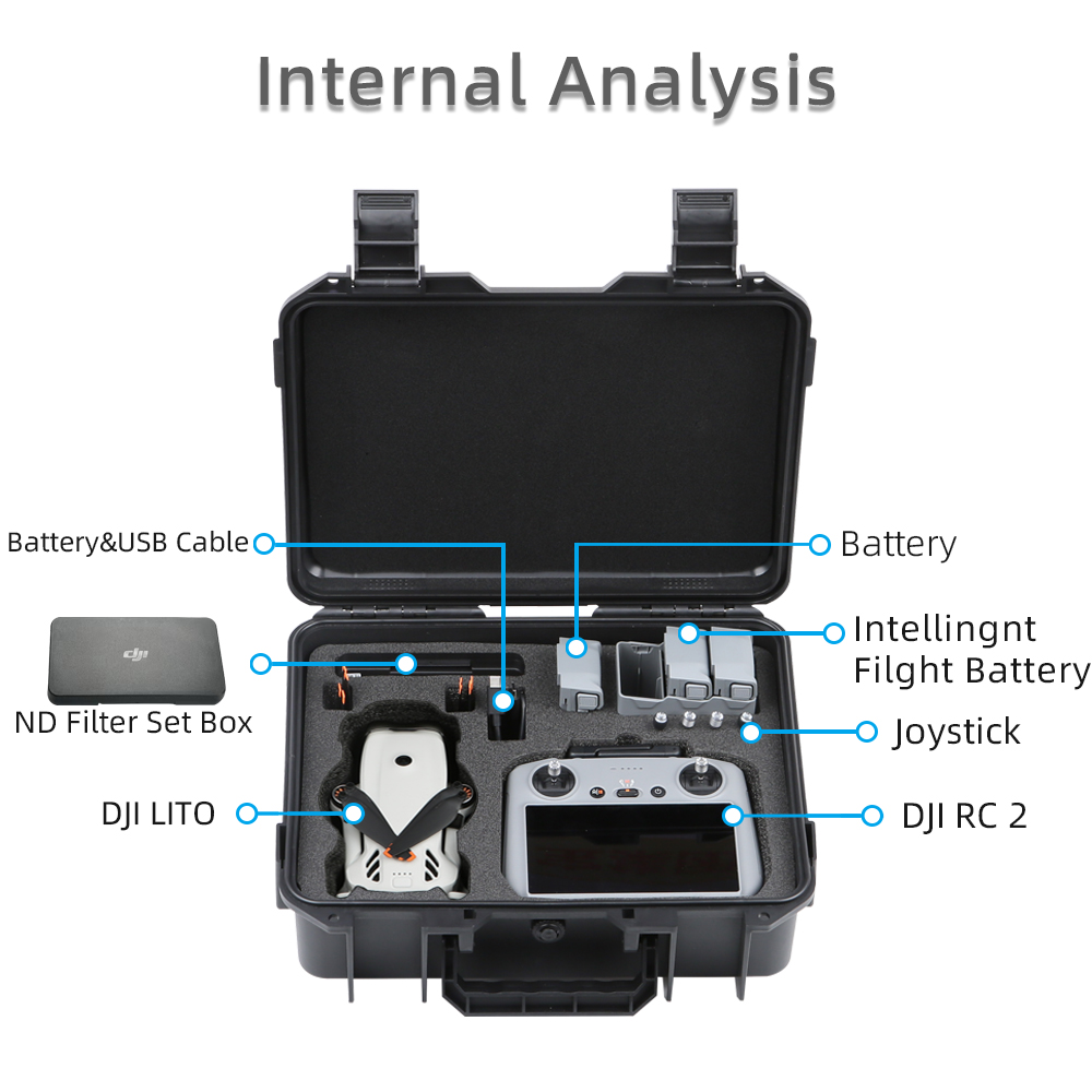 For DJI LITO 1 X1 Drone Hard S - Drone Hard Shell Case recensione e prezzo