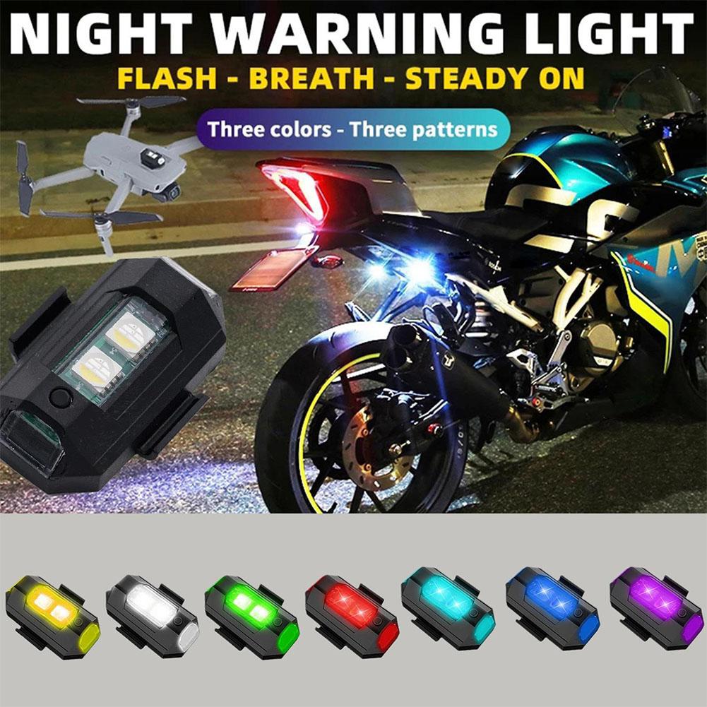 2PCS Mini LED Strobe Lights De - Drone Beacon Light recensione e prezzo