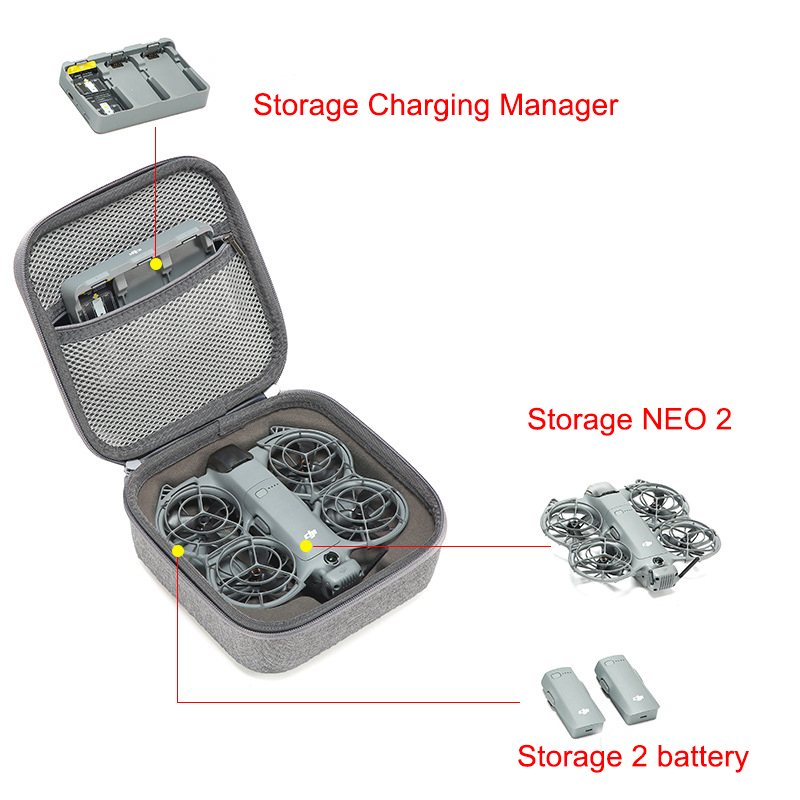 Carrying Shockproof Case for D - Drone Carrying Case recensione e prezzo