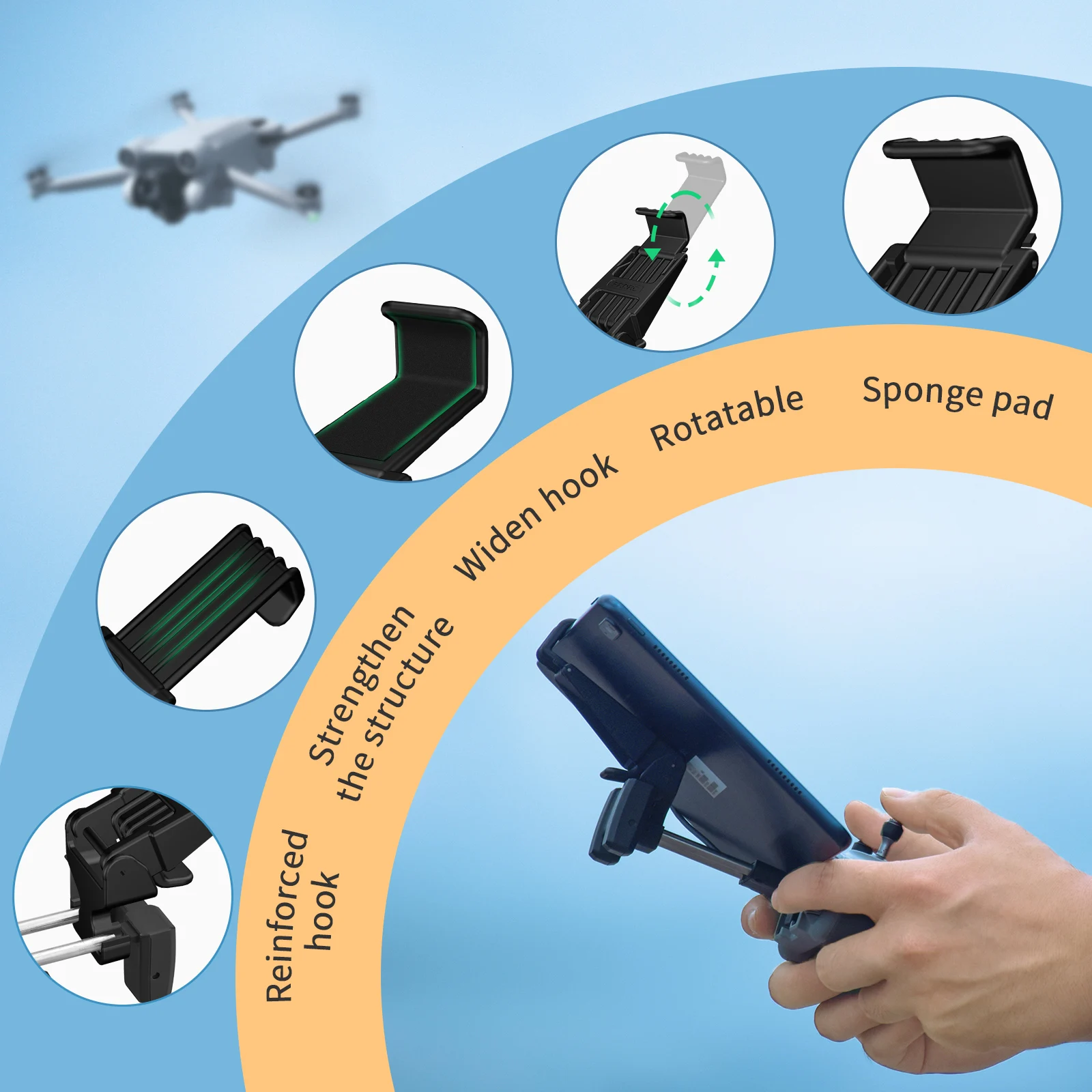 Tablet Extended Bracket Mount  - Drone Tablet Mount recensione e prezzo