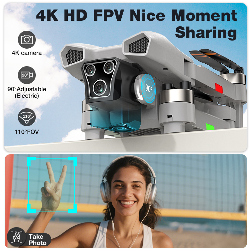 NEW Hot L017 Pro Drone Brushle - Drone Power Bank recensione e prezzo