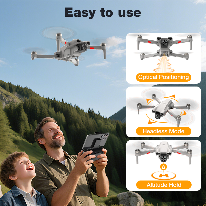 NEW Hot L017 Pro Drone Brushle - Drone Power Bank recensione e prezzo