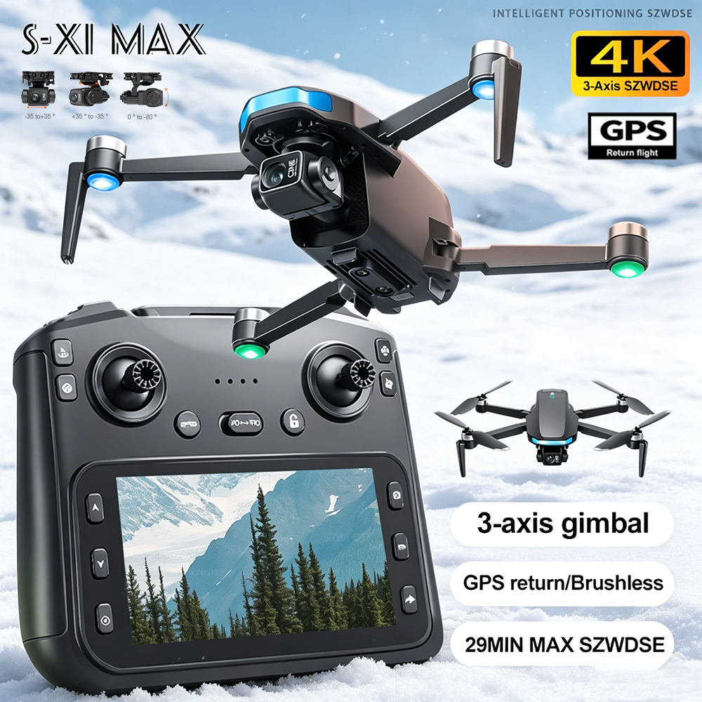 New S-X1 MAX Drone GPS 8K Prof - Drone Battery Adapter recensione e prezzo