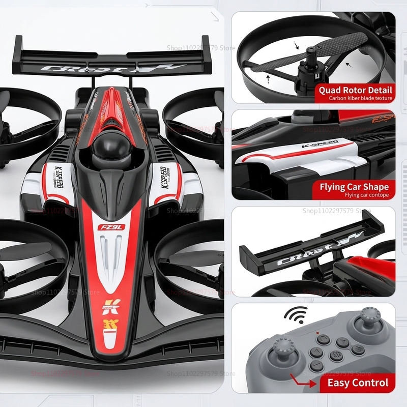 Mini RC Flying Car Transformab - Drone Control Stick recensione e prezzo
