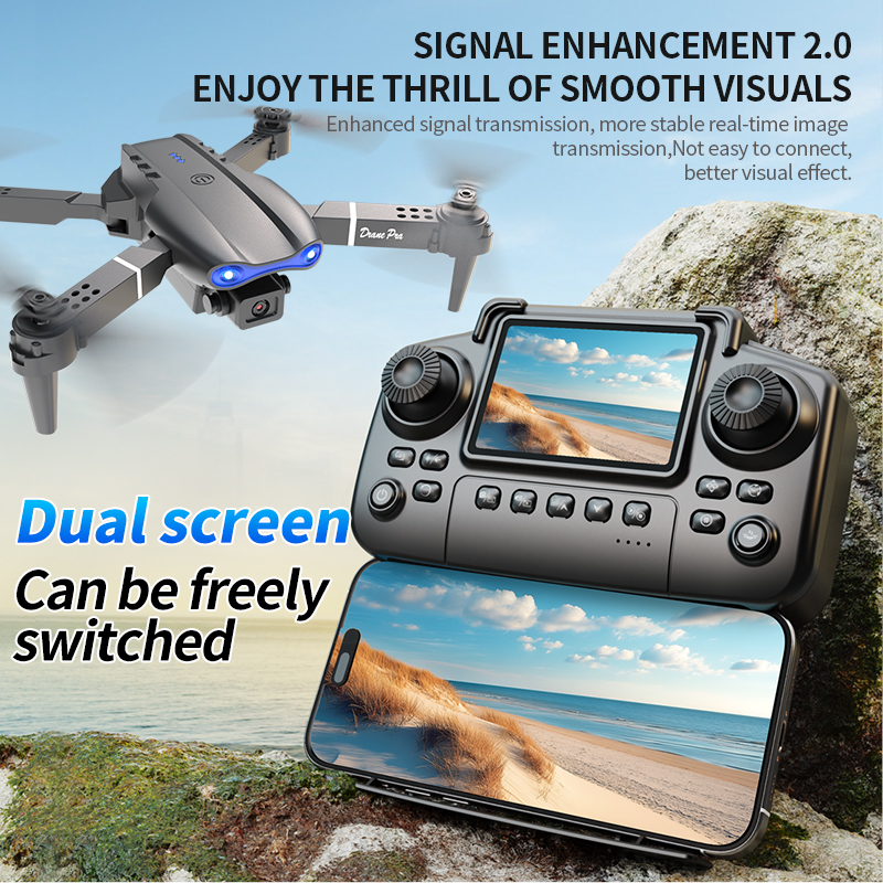 E99 PRO Drone Screen Control A - Drone Battery Adapter recensione e prezzo