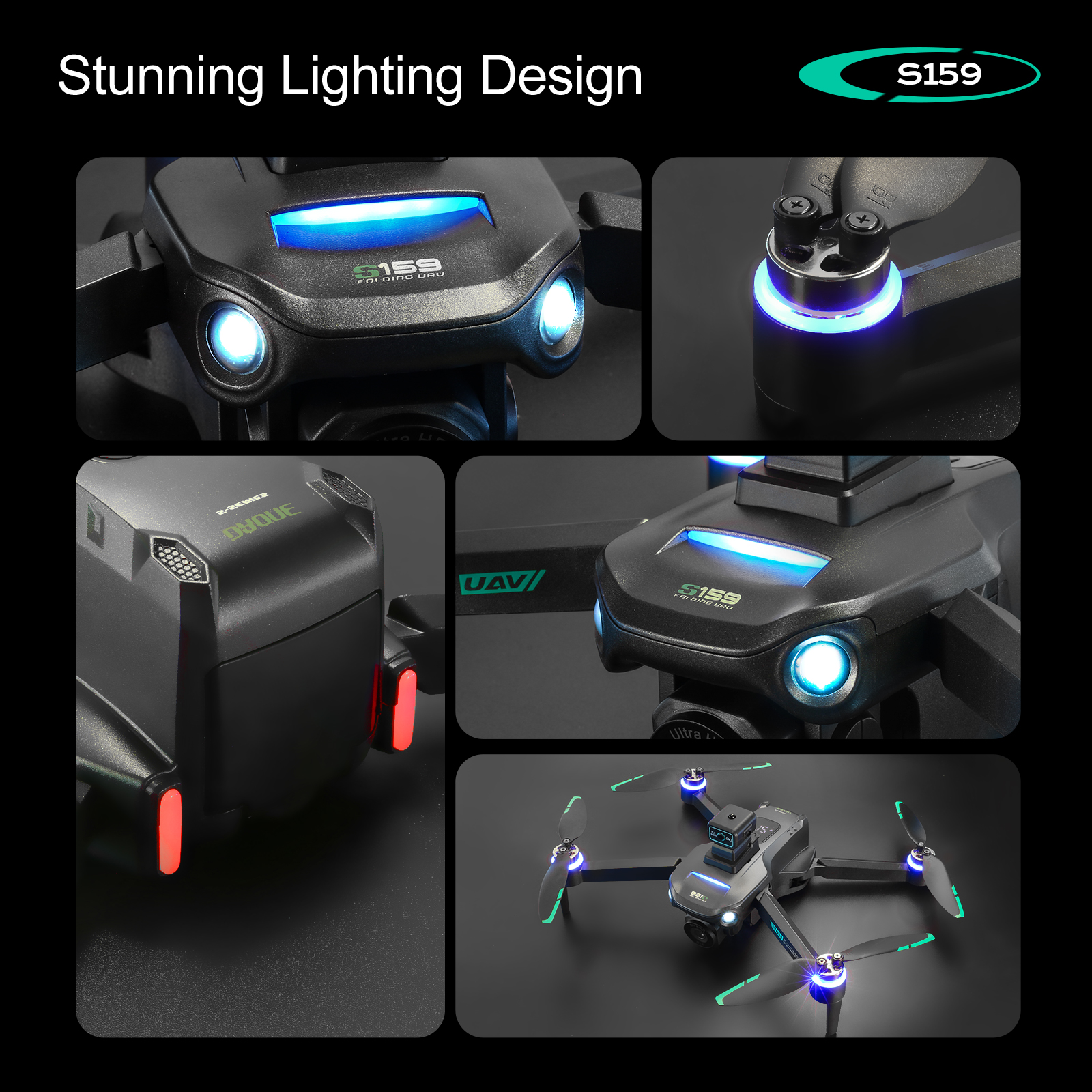 S159 GPS Drone 4K Profesional  - Drone Power Bank recensione e prezzo