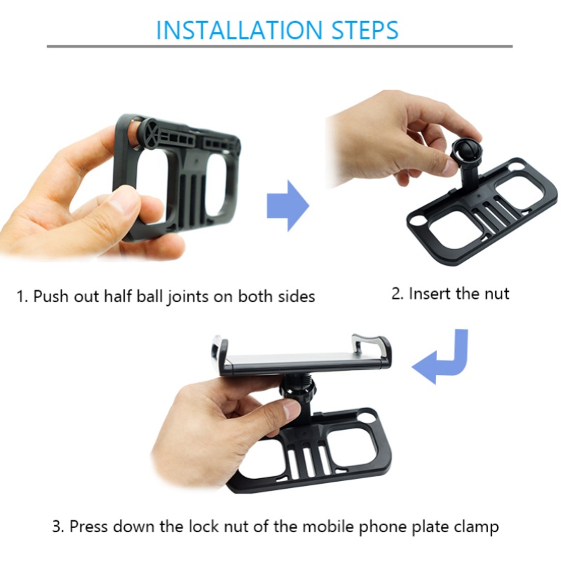 Tablet Holder Clip Adjustable  - Drone Tablet Mount recensione e prezzo