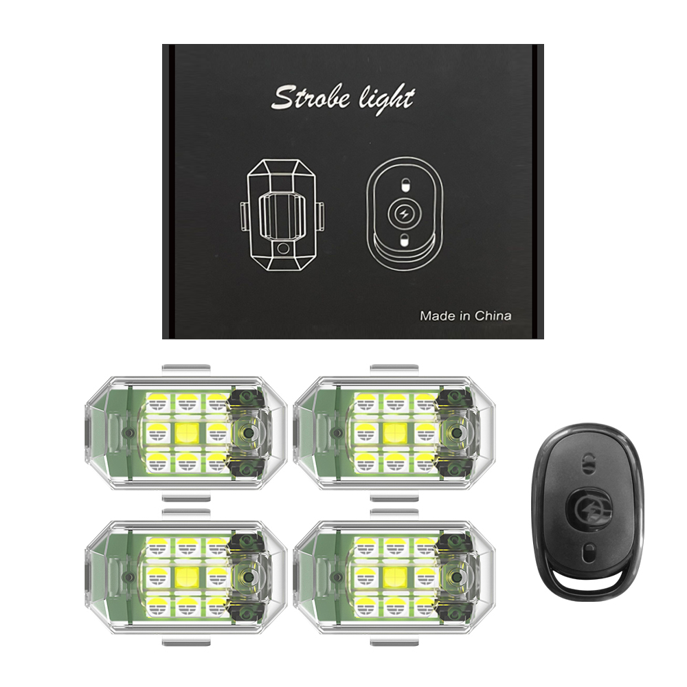 1/2/4pcs Wireless LED Drone St - Drone Beacon Light recensione e prezzo