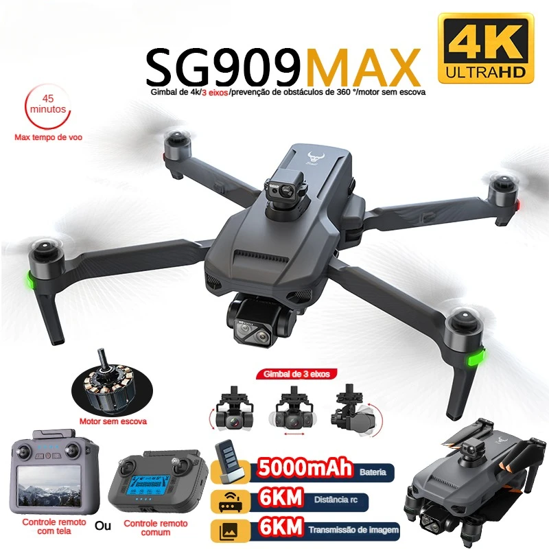 ZLL SG909 SG909MAX Professiona - Drone Controller Screen recensione e prezzo