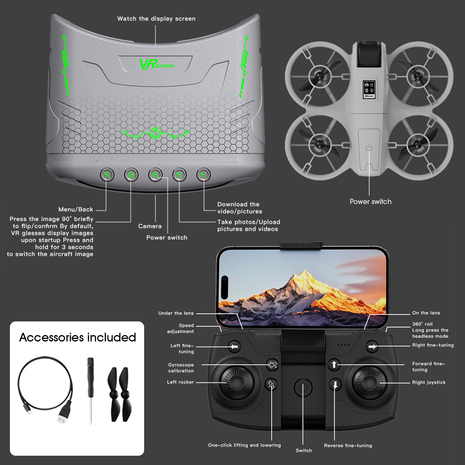 Mini Drone That Is Easy For Be - Drone Remote Controller Lanyard recensione e prezzo